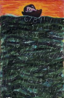 Luis Cruz Azaceta - Untitled