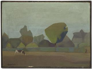 Luis Fernández - Le petit veau ou Paysage