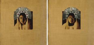 Luis Gonzalez-Palma - Corona I (Red Crown); Corona II (Green Crown), 1990