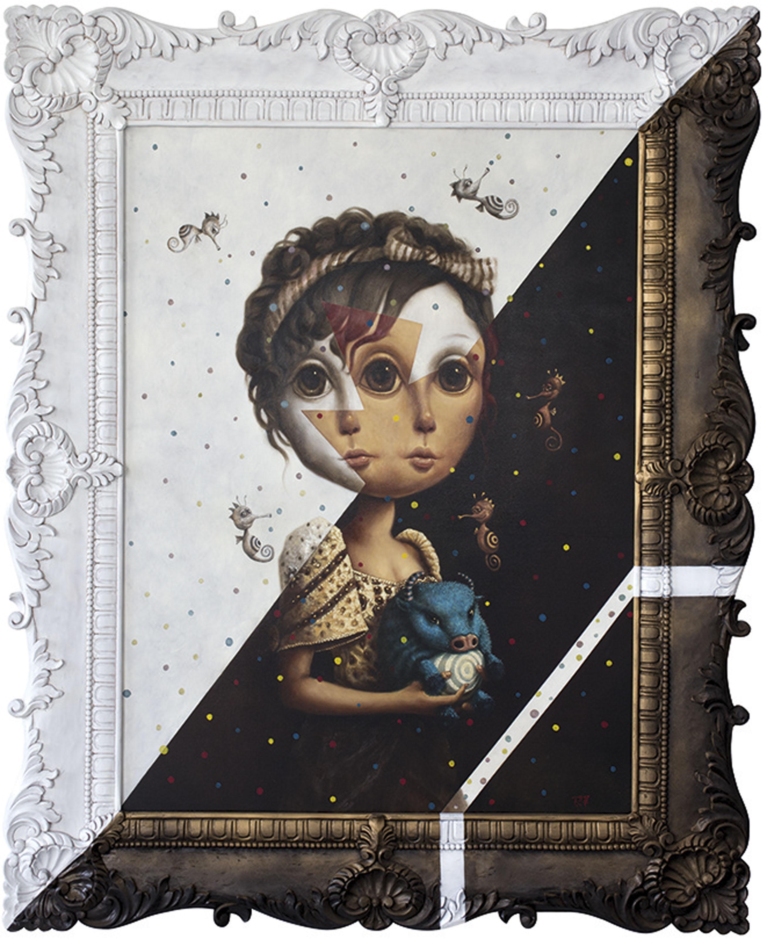 Luis Lorenzana - Lady with Bluefallo