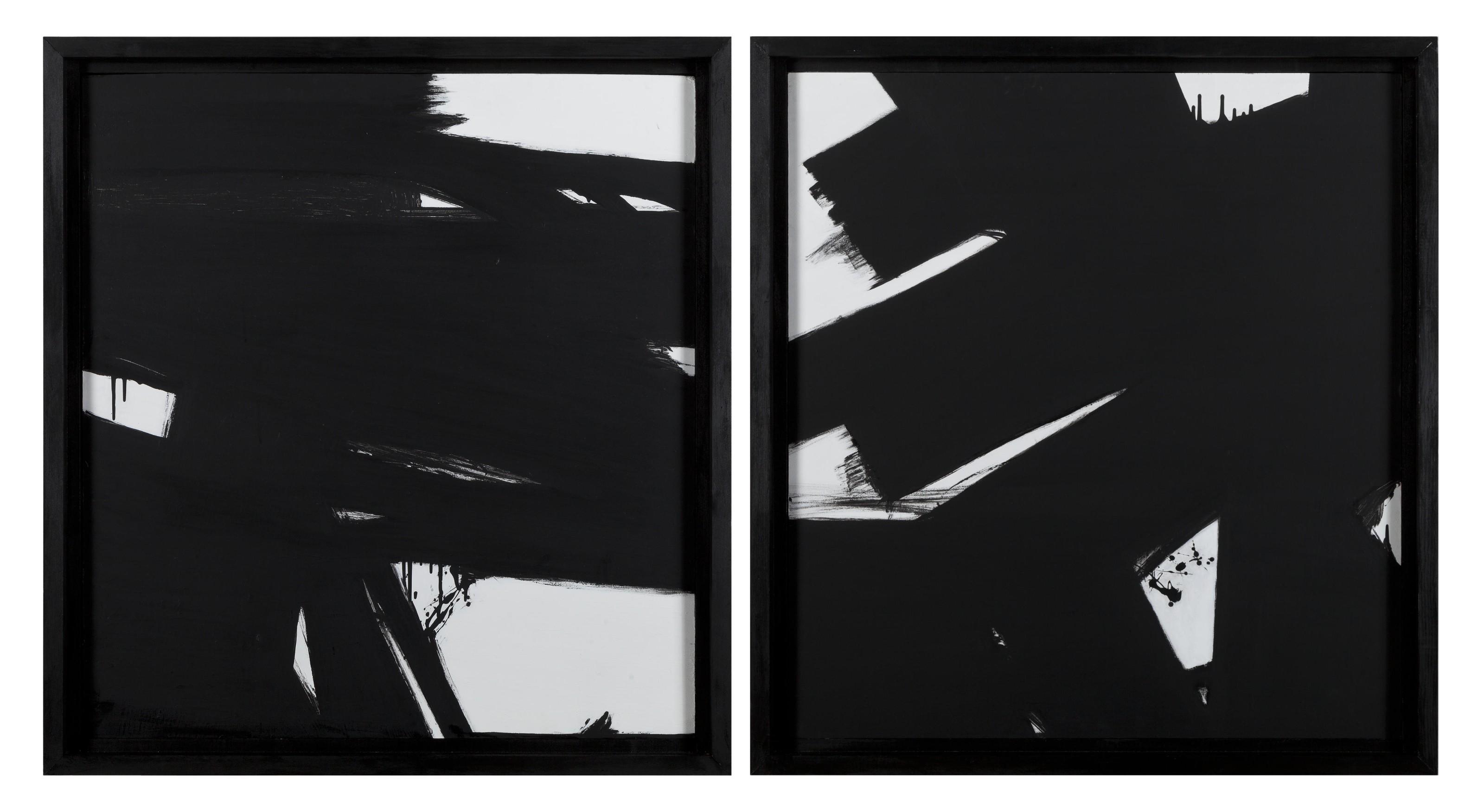 Luis Ortiz - Black & White Diptych