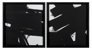 Luis Ortiz - Black & White Diptych