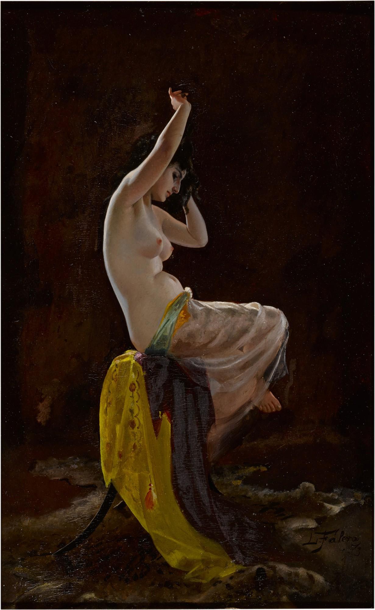 Luis Ricardo Falero - A Private Moment