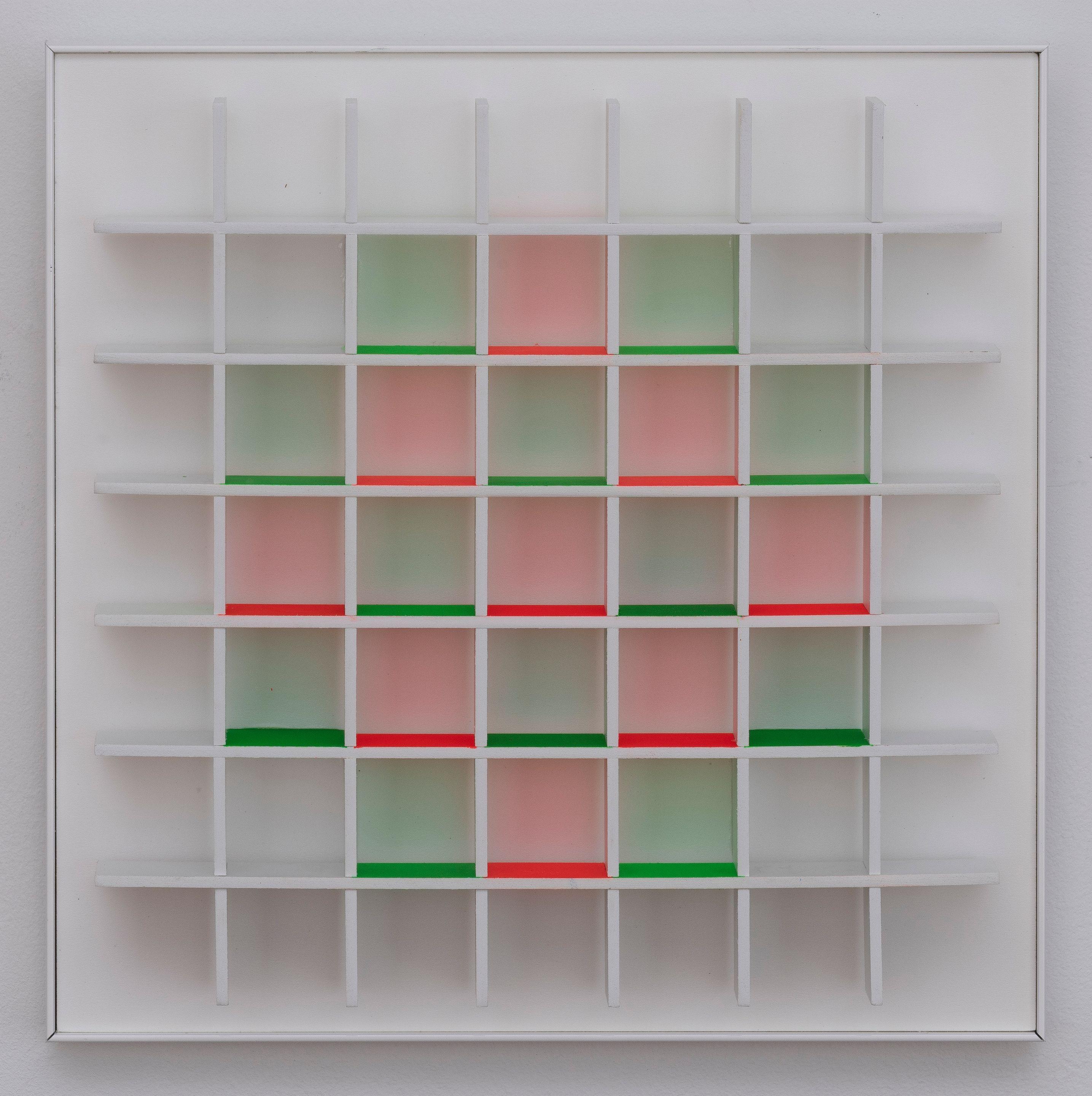 Luis Tomasello - Grille Chromoplastique A, 2012