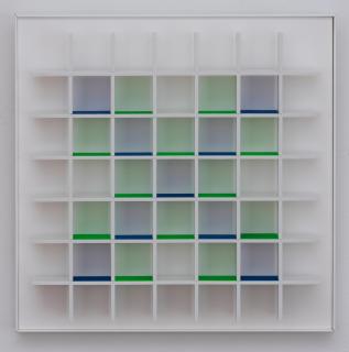 Luis Tomasello - Grille Chromoplastique B, 2012