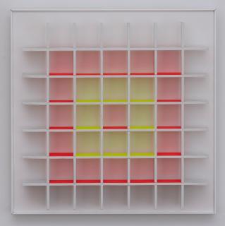 Luis Tomasello - Grille Chromoplastique C, 2012