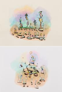 Lukas Bugla - Lampionfest und Catena (2-teiliges Konvolut)