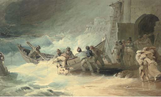 Luke Clennell - Launching The Life Boat