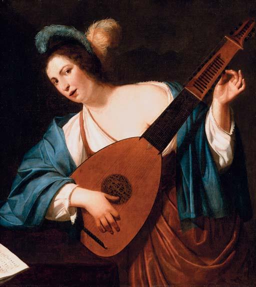 Lumen Portengen - The lute player