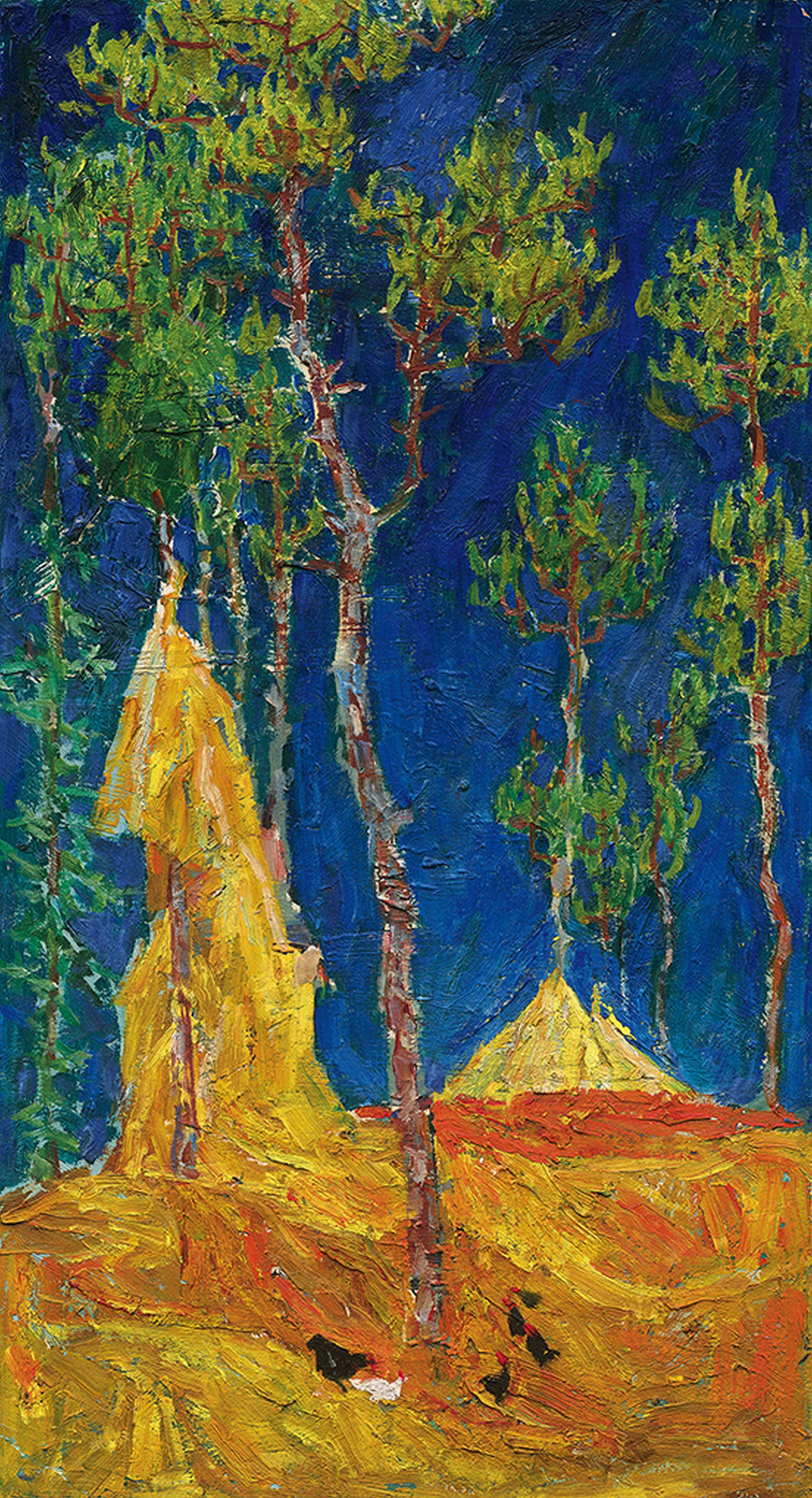 Luo Erchun - Paddy In The South(Painted In 1970S)