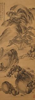 Luo Mu - Hidden Valley and Bamboo, 1656