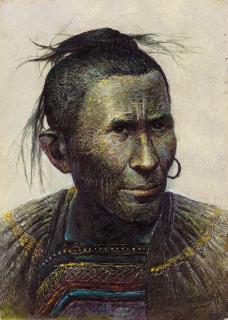 Luo Zhongli - A Tibetan Chief