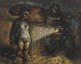 Luo Zhongli - Late Return (A Lift at Night)