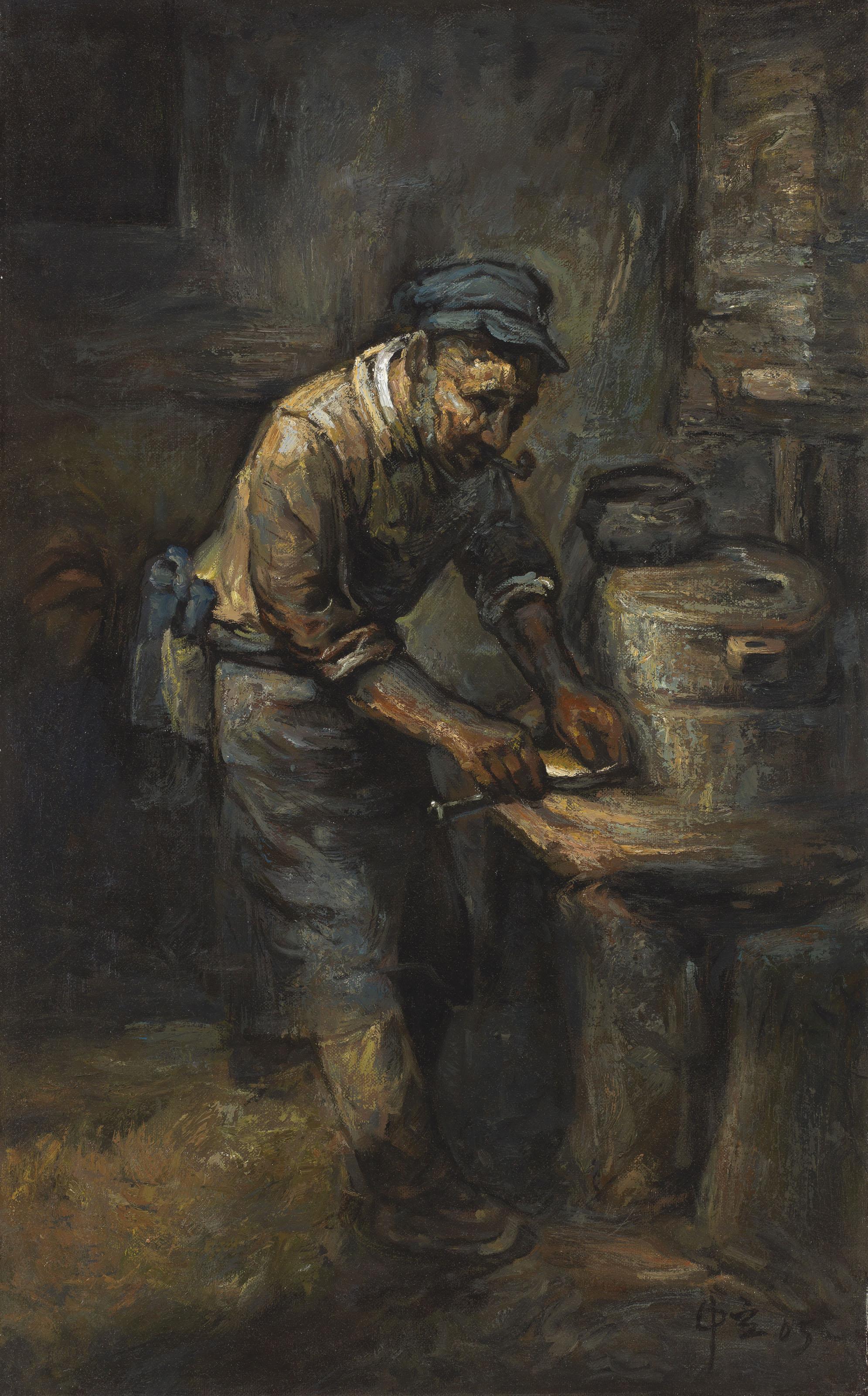 Luo Zhongli - Sharpen a sword