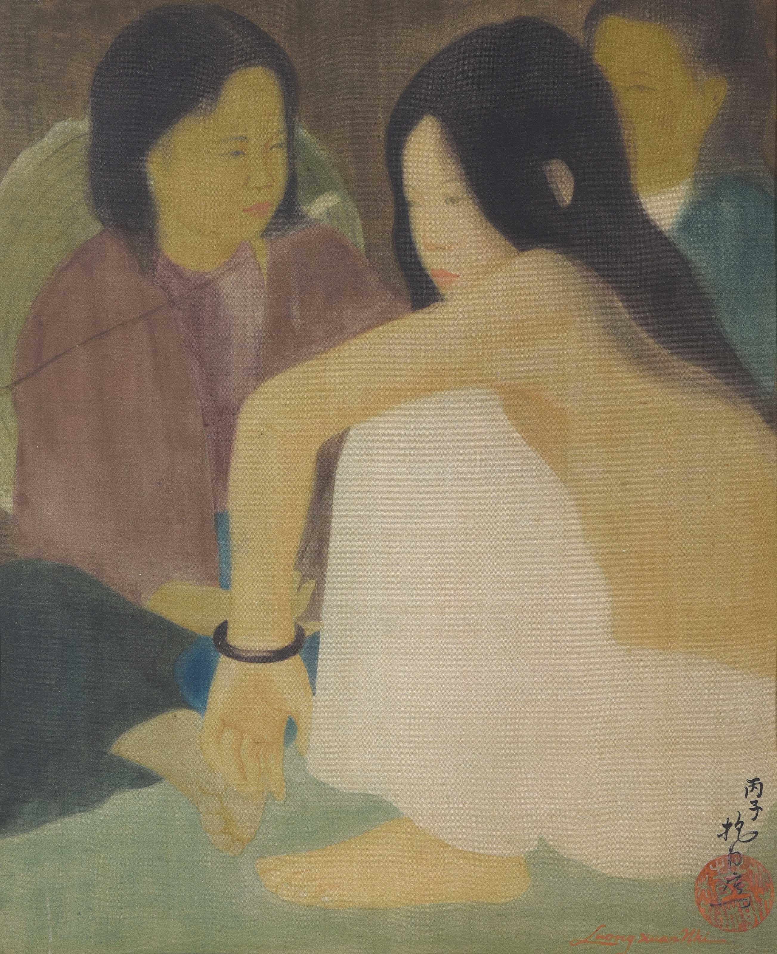 Luong Xuan Nhi - Three Young Girls