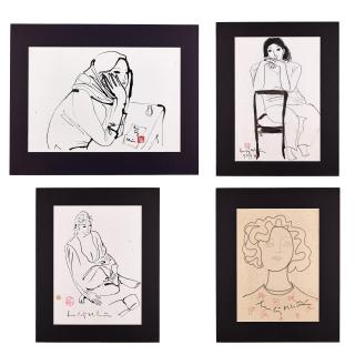 Luu Cong Nhan - Four drawings of a woman
