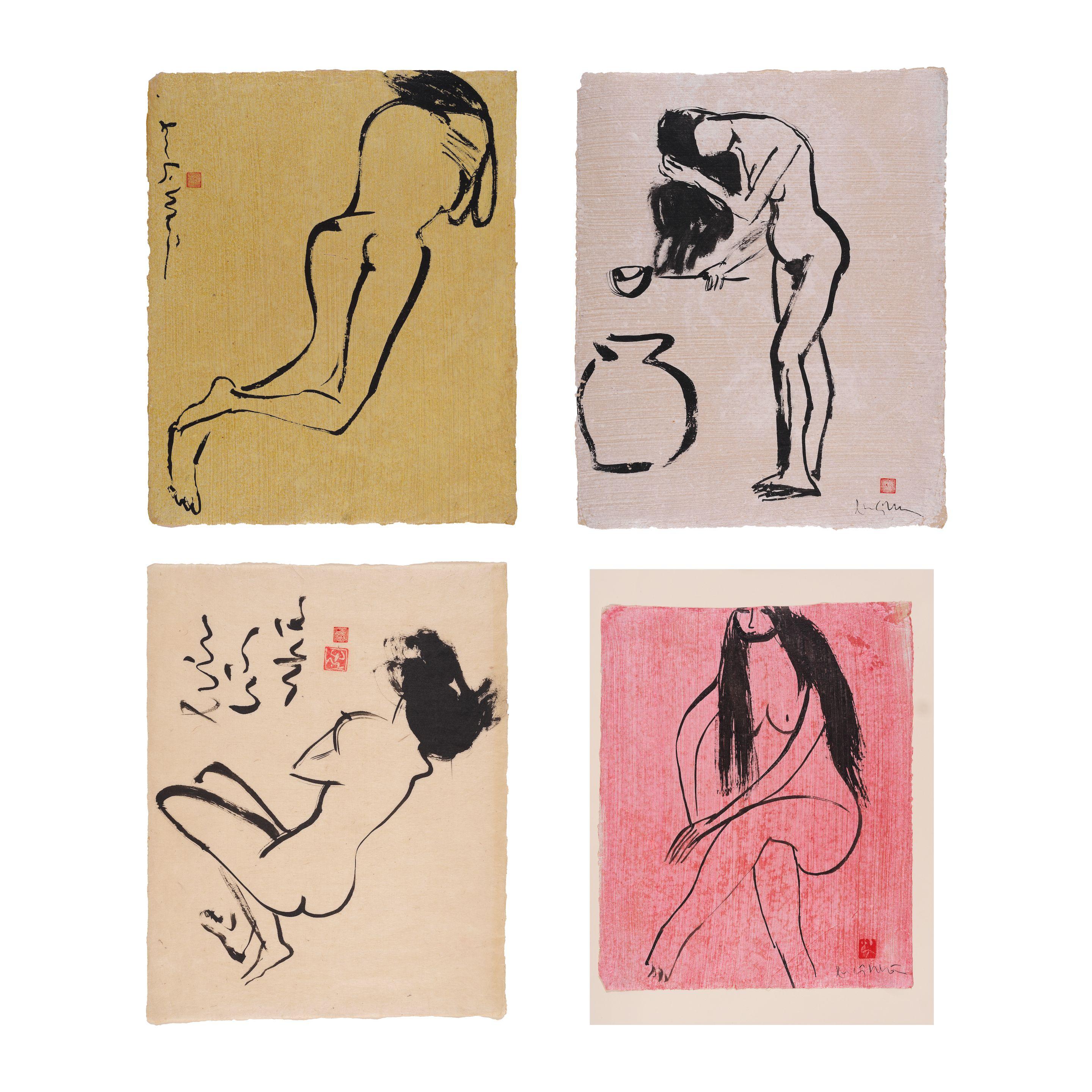 Luu Cong Nhan - Quatre dessins