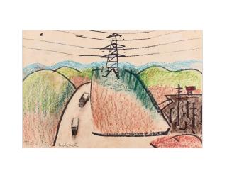 Luu Cong Nhan - Trucks on the Mountain Road