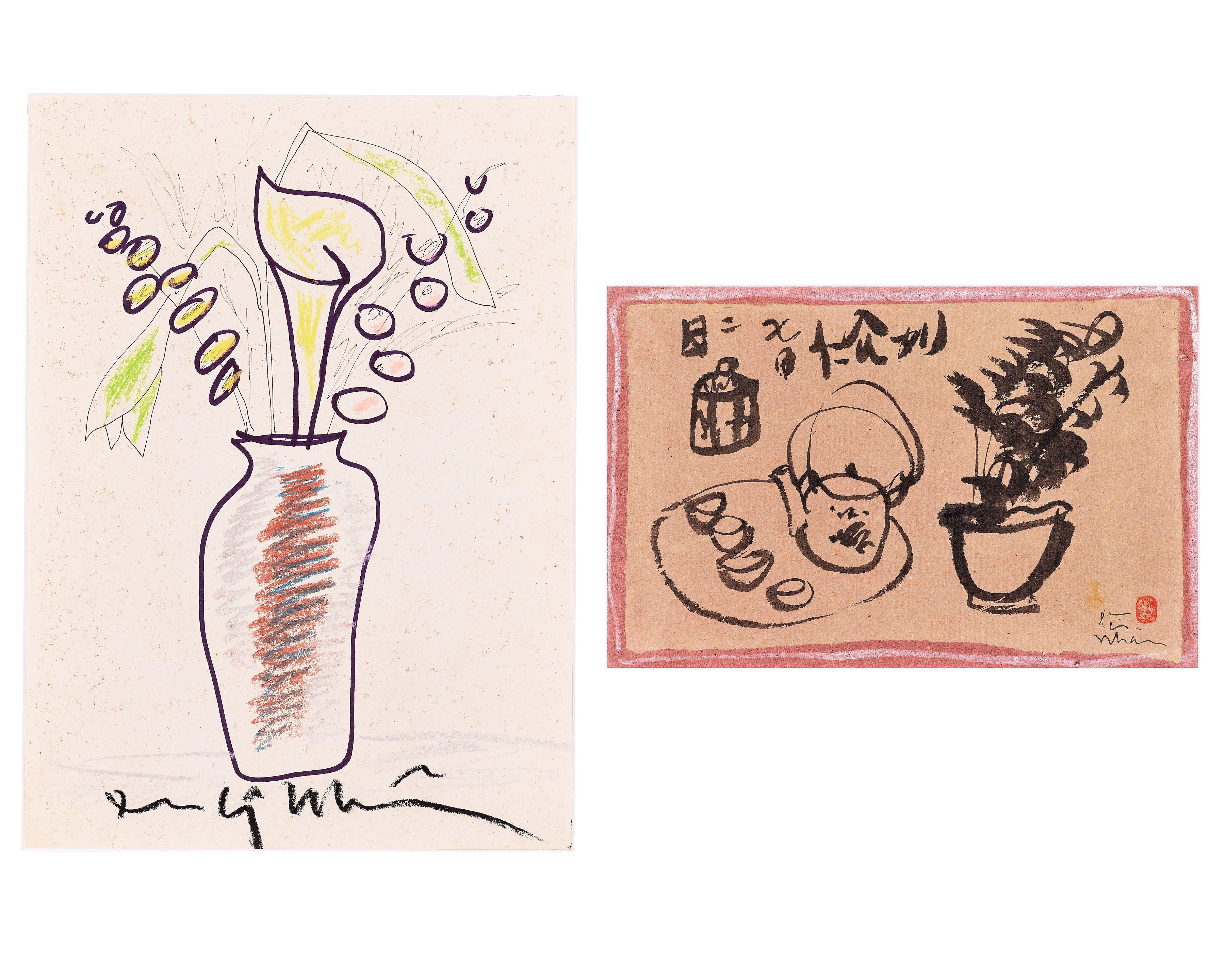 Luu Cong Nhan - Two still lifes