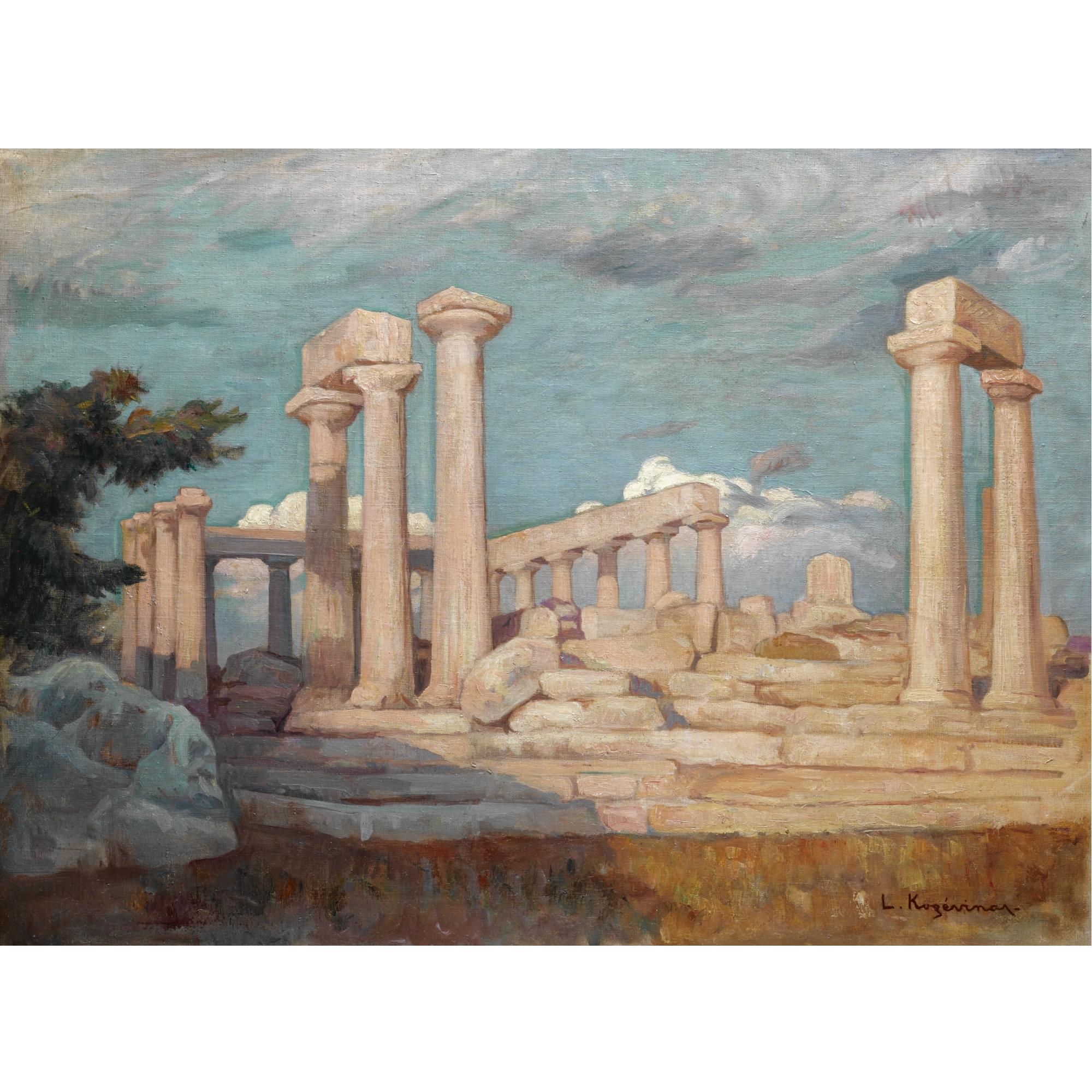 Lykourgos Kogevinas - The Temple Of Aphaia, Aegina