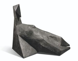 Lynn Chadwick, R.A. - Black Reclining Elektra
