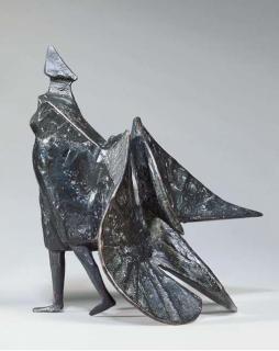 Lynn Chadwick, R.A. - Maquette V Walking Woman