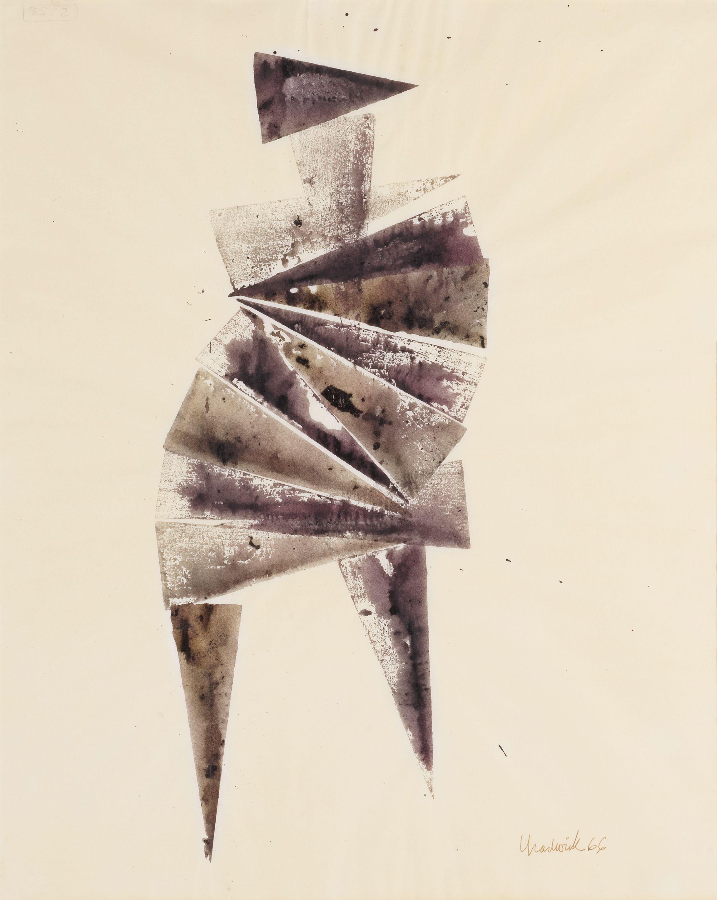 Lynn Chadwick R.A. - Purple Figure