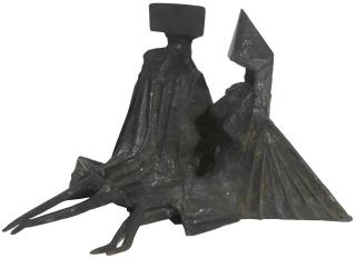 Lynn Chadwick, R.A. - Reclining Couple 