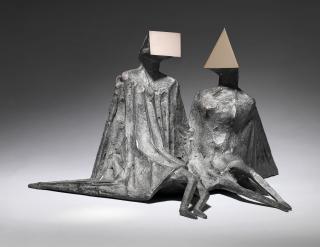 Lynn Chadwick, R.A. - Sitting Couple