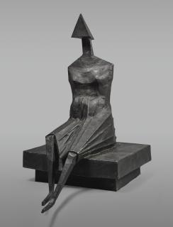 Lynn Chadwick, R.A. - Sitting Woman Ii