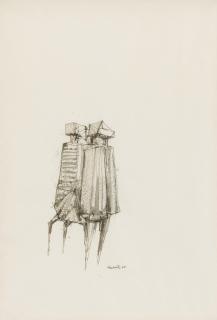 Lynn Chadwick, R.A. - Study for \'Two Watchers\'