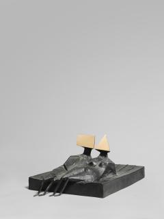 Lynn Chadwick R.A. - Two Lying Figures on Base II