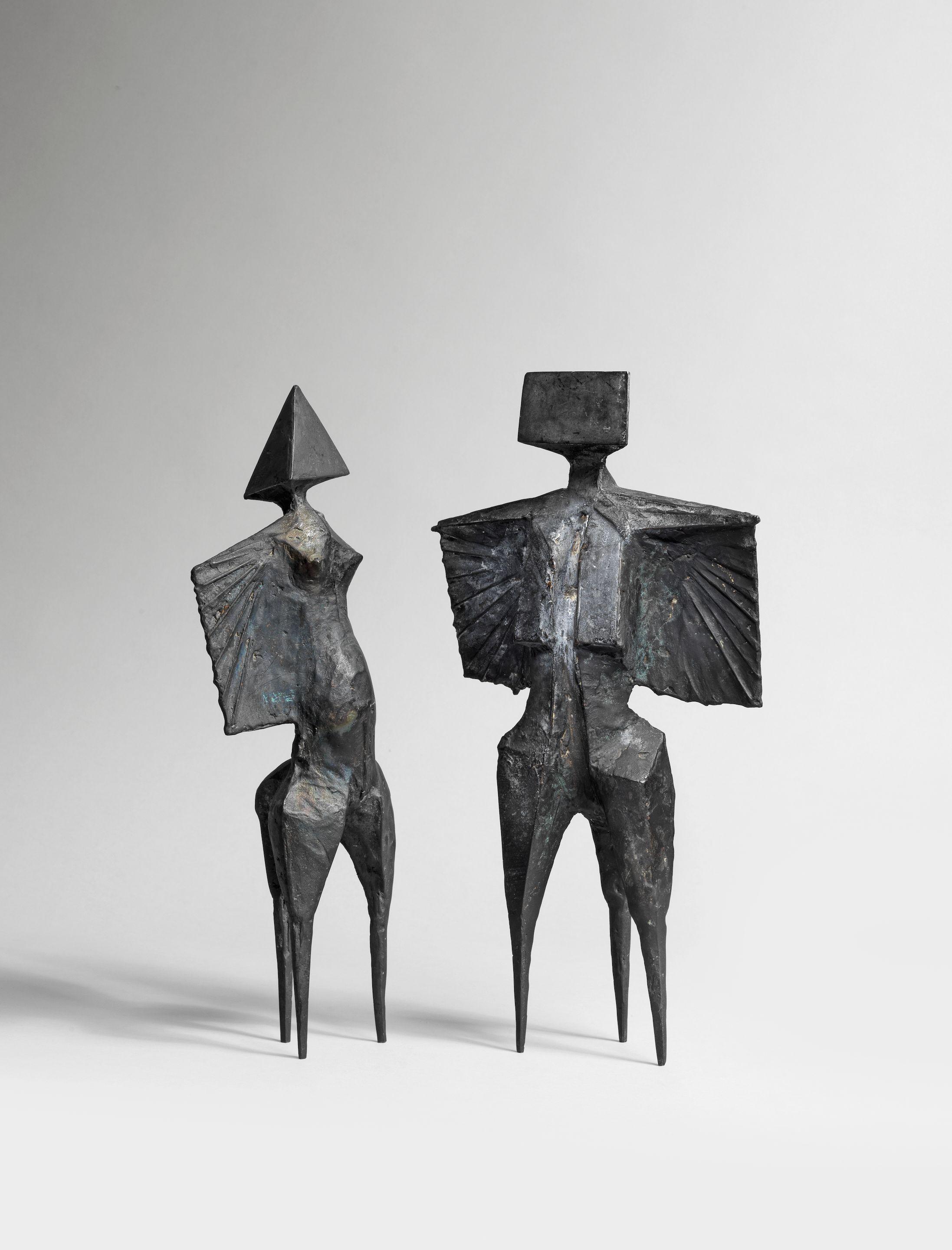 Lynn Chadwick R.A. - Two Winged Figures II