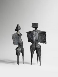 Lynn Chadwick R.A. - Two Winged Figures II