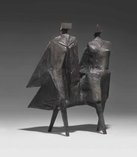 Lynn Chadwick, R.A. - Walking Couple Ii