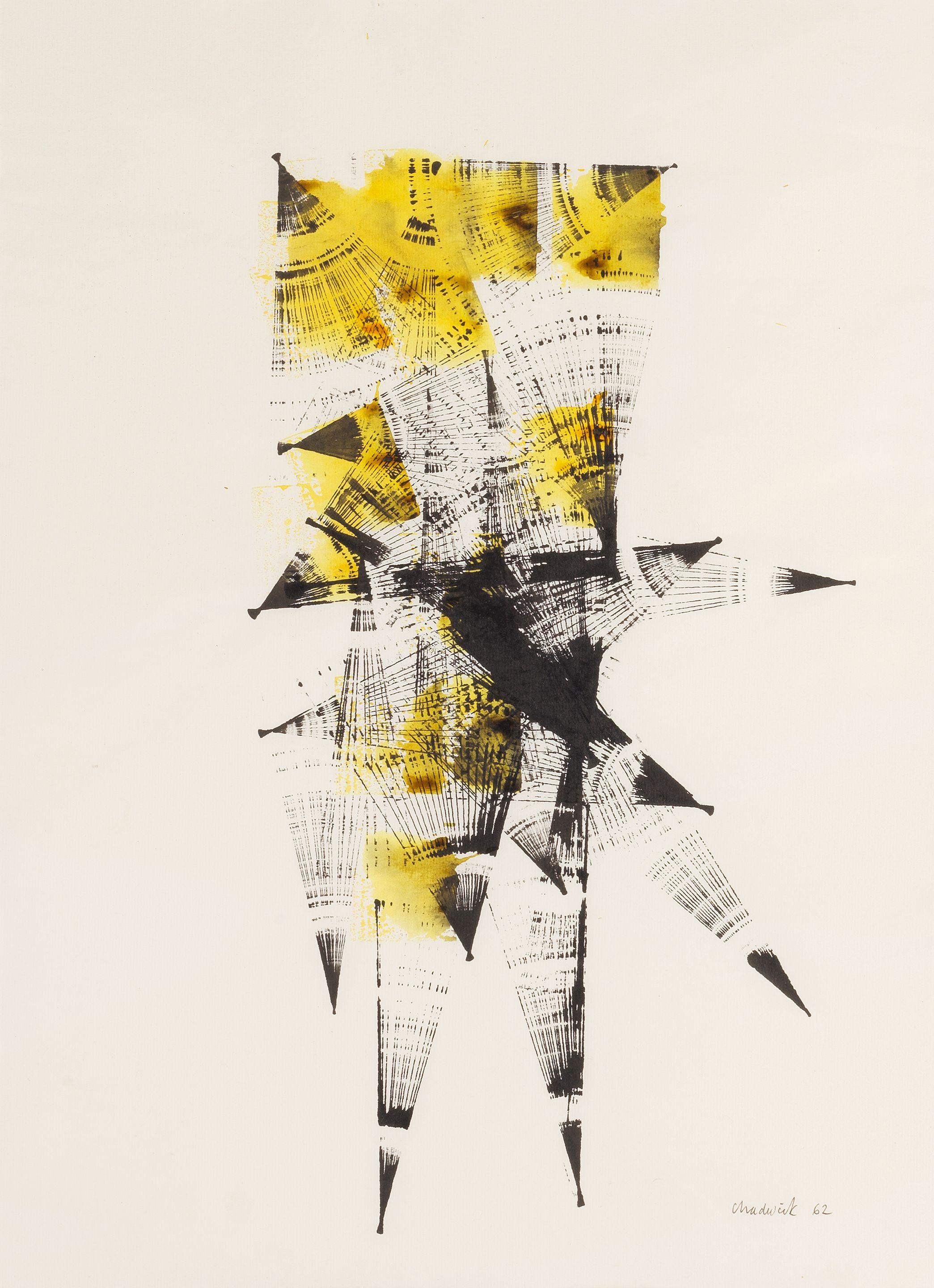 Lynn Chadwick R.A. - Yellow Figure