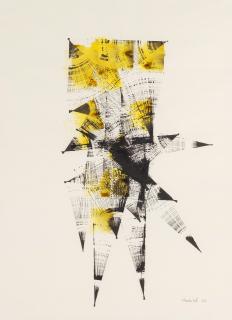Lynn Chadwick R.A. - Yellow Figure