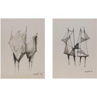 Lynn Chadwick - Dancers; Teddy Boy And Girl