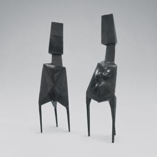 Lynn Chadwick - High Hat Man and High Hat Woman
