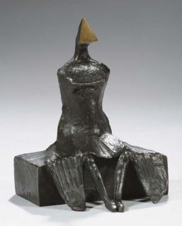 Lynn Chadwick - Maquette Iv Sitting Woman