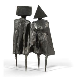 Lynn Chadwick - Maquette Iv Walking Couple