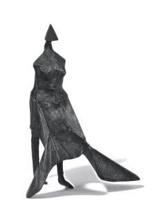 Lynn Chadwick - Maquette IX Walking Woman in Wind