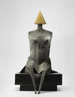 Lynn Chadwick - Second Girl Sitting on Bench