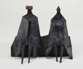 Lynn Chadwick - Sitting Figures In Robes, II