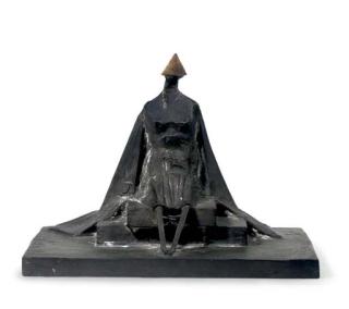 Lynn Chadwick - Sitting Woman in Robes III