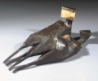 Lynn Chadwick - Two reclining figures (Maquette I)