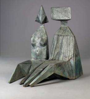 Lynn Chadwick - Two Seated Figures I