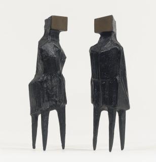 Lynn Chadwick - Two standing figures