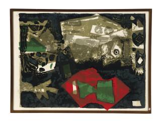 Lynn Chadwick - [Untitled]; And Two Companion Prints, Each By Another Hand