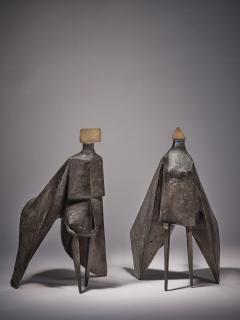 Lynn Chadwick - Walking Cloaked Figures Viii